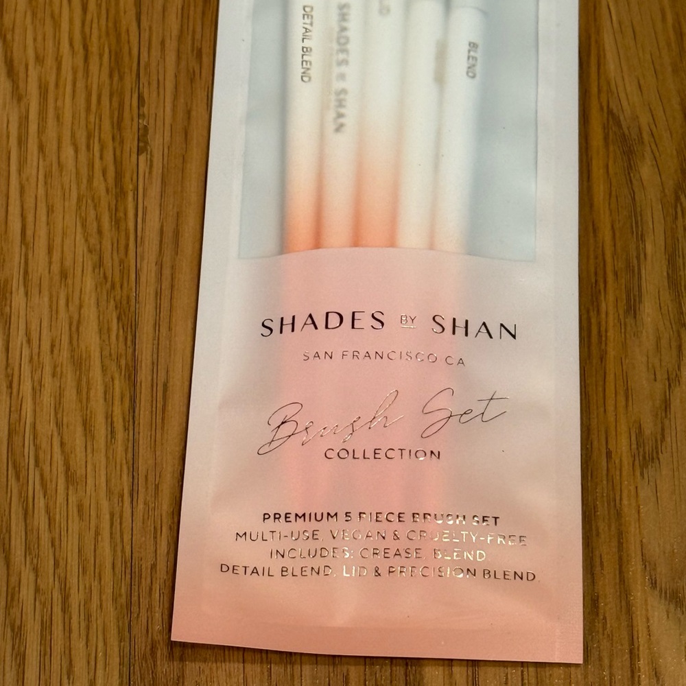 5 for $25 item πΊ Shades by Shan Brush Set - Picture 2 of 5